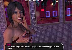 luis dances in miniskirt at night club