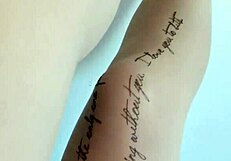 Chinese Beauty Teases in Stockings with Foot Fetish