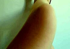 Chinese Beauty Teases in Stockings with Foot Fetish