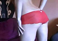 Intense cellphone fucking with huge tits and toys