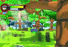 oh so hero gay hentai game pornplay ep 8 endless cumshot with our friend hot footjob on the beach