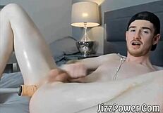 I-I accidentally moaned so loud during my solo gay anal session