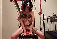 lucy explores unusual objects in her video