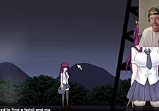 Natuki escapes the cursed village in uncensored anime