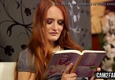 Naughty Babe In Skirt Feels Intense Anal Pleasure And Facial