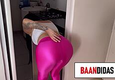 Horny Venezuelan Jazmin Wants My Cock After Market Trips