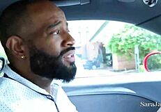 Sara Jay passionately fucks Lauren and driver.