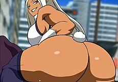 hentai gallery where noumu defeats heroines with pussy and ass fucking