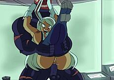 hentai gallery where noumu defeats heroines with pussy and ass fucking