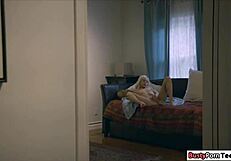 Petite Housesitter Gets Nailed Hard By Boss In Wild Group Action. What A Ride!