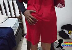 married black guy makes me cum with his dick inside