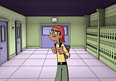 Having Fun in Shower at Amity Park