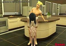 Boruto’s Mom Hinata Craves His Cock for Wild Anal Action