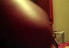 i'm sucking this fat black dick in the hotel room