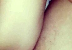 He passionately licked my latina pussy before creampie on all fours, feeling intense pleasure