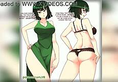 Wow, check this compilation of Fubuki's big tits art!