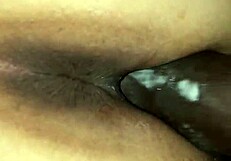 Latina BBW Creams on Big Black Cock in Doggystyle