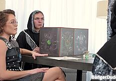 Why does brunette teen 18+ enjoy freeuse sex with wizzard?