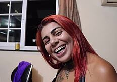 behind the scenes with ruiva michelly and myke brazil