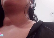 Segurança do Condominio Me Reconheceu, Me Fez Chupar Sua Rola Preta Grande e Gozou na Minha Buceta