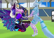 hey, check out these gay vr hoes in action