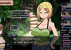 Blonde step-sister's big tits and pussy destroyed