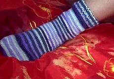 Housewife sucks big cock and gets cumshot on her big ass in hardcore session.