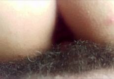 My girlfriend's asshole on the squeaky bed