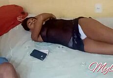 I invite my cousin to watch movies and fuck her hard.