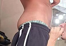 Sucking My Neighbor's Massive Twenty-Three Centimeter Cock