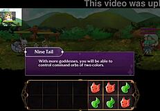 Playing Fapgodess 1 hentai game