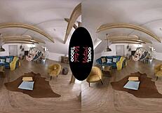 Virtual taboo - legs spread wide for masturbation.