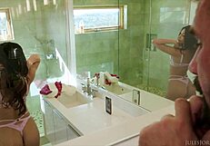 जूल्सजॉर्डन - हॉट लैटिना एक्सएक्सलायना मैरी मैनुएल के मोटे लंड से डीपथ्रोट स्ट्रगल