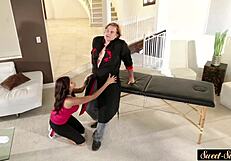 Hey, watch this busty teenie get doggystyled by stepdad?