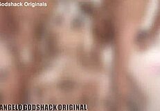 Nicole Black's Rough 5on1 Gangbang with Anal Creampie and Pee