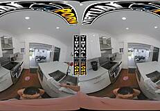 My cousin rides until exhausted in family gathering