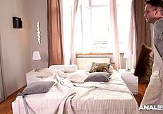 anal inspectors ask, can jasmine jae handle two studs in her ass?