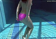 Hot Russian Jessica Lincoln Teases in Pool