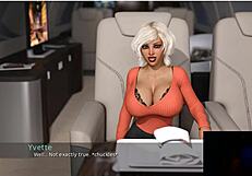 Holiday island part 2, can't stop staring at huge boobs