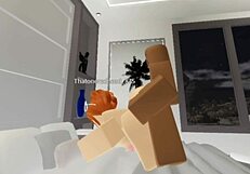 I am a robloxian redhead slutty snowbunny taking care of my daddy in doggystyle with his monster cock