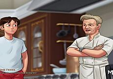 Summertime Saga reveals gorgeous body in horny cartoon game