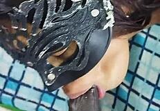 i find yuleiny masturbating and record her secretly then fuck her deepthroat doggystyle creampie...