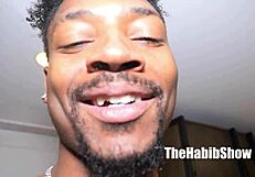 Ebony Threesome! Huge BBC Fucks Sexy Pussy, Licks and Sucks!