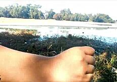 Mamada En El Lago En Publico