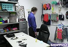 brooke banner, the anti-masker thief, caught in wild milf action