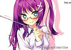 Hentai Ecchi Lesson Turns Nude and Intriguingly Sexy