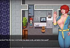 I lick and finger this redhead in Fallout parody scenes.