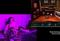 exploring blackmoor manor, big tits on display