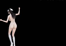 sakura's naked dance reveals wet pussy secrets