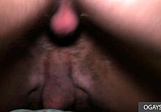 Anniversary gay sex with ass licking and intense anal fucking